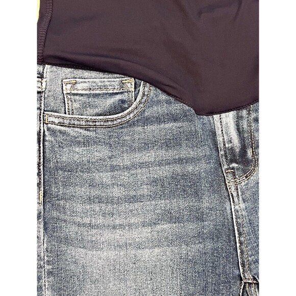 Pinkblush Medium Wash Stretch Skinny Maternity Jeans size 25 Blue - Picture 6 of 11